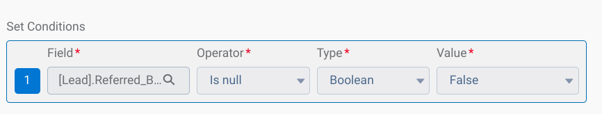SFDC Referral Code Exists