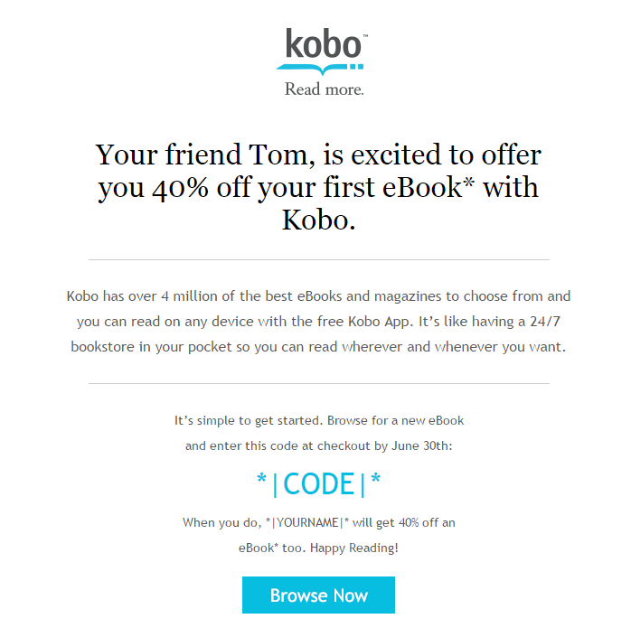 Kobo Email